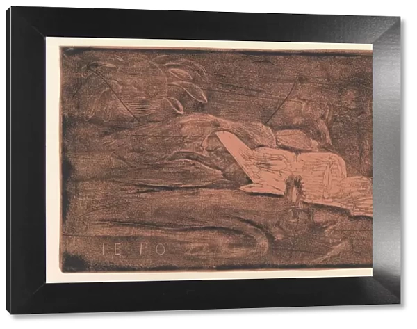 Te Po, 1893-94. Creator: Paul Gauguin