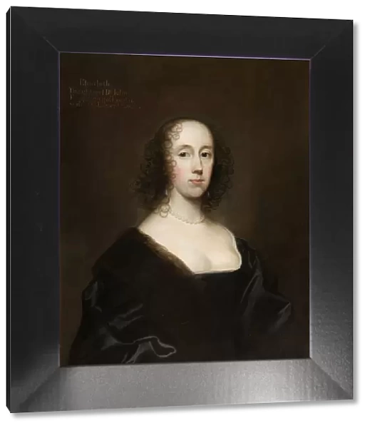 Portrait of Elizabeth Holte (nee King), 1636. Creator: Cornelis Janssens van Ceulen