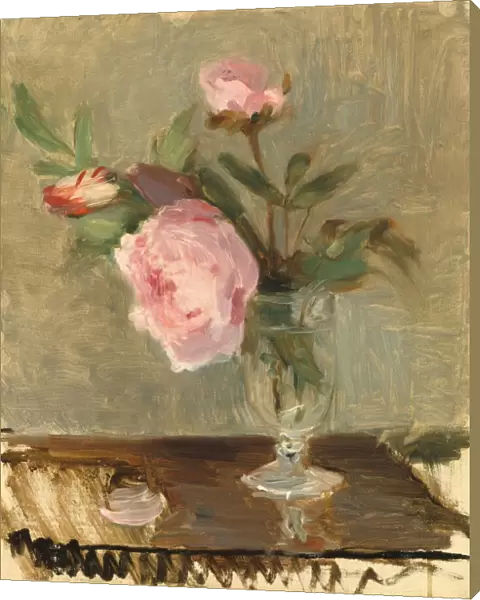 Peonies, c. 1869. Creator: Berthe Morisot