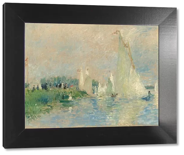 Regatta at Argenteuil, 1874. Creator: Pierre-Auguste Renoir