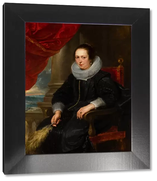 Portrait of Clara Fourment (1593-1643), c. 1630. Creator: Rubens, Pieter Paul (1577-1640)