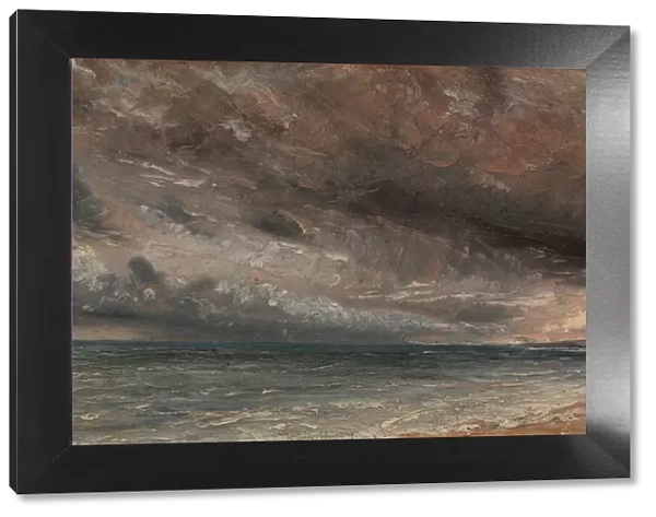 Stormy Sea, Brighton, ca. 1828. Creator: John Constable