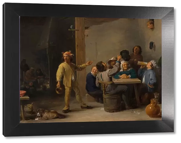 Peasants Celebrating Twelfth Night, 1635. Creator: David Teniers II