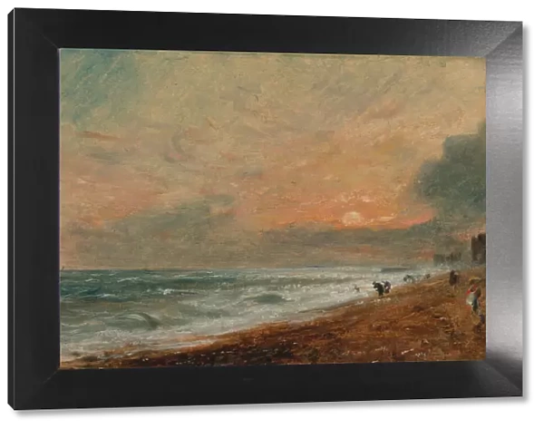 Hove Beach, 1824 to 1828. Creator: John Constable