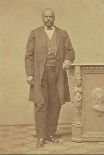Carte-de-visite of Lt. Governor Oscar J. Dunn, 1868-1871. Creator: Unknown