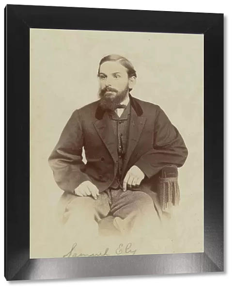 Carte-de-visite portrait of Samuel Ely, 1862-1869. Creator: Henry C. Phillips