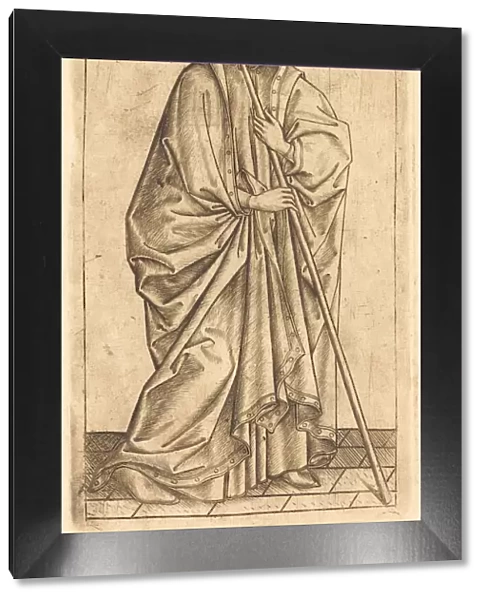 Saint Thomas (?) or Saint Simon (?), c. 1470  /  1480. Creator: Israhel van Meckenem