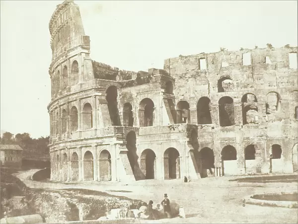 Colosseum, Rome, 2nd View, May 1846. Creator: Calvert Jones