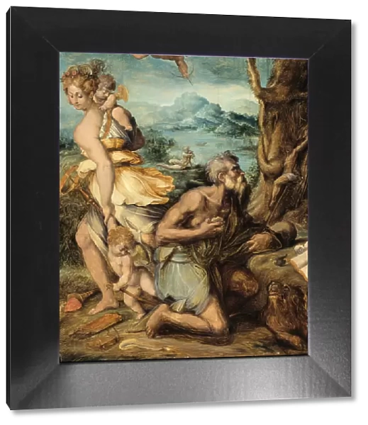 The Temptation of Saint Jerome, 1541  /  48. Creator: Giorgio Vasari