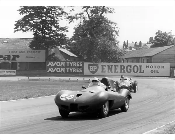 Connaught B-Alta of Ken McAlpine, British Grand Prix, Aintree, Merseyside, 1955
