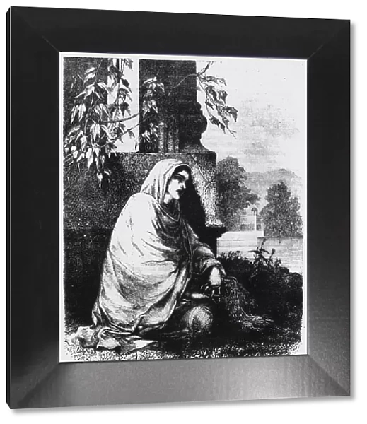 A Cashmere Widow, c1891. Creator: James Grant