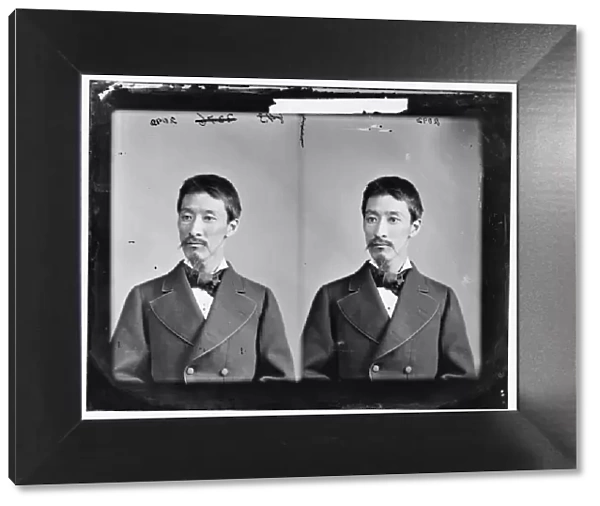 Japanese Minister Giro Yano, 1865-1880. Creator: Unknown