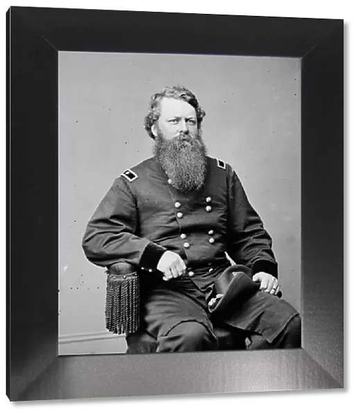 General William W. Belknap, US Army, between 1855 and 1865. Creator: Unknown