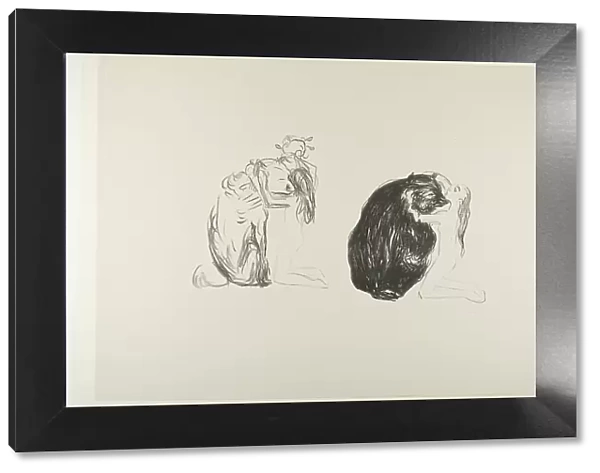 The Bear, from Alpha and Omega, 1908 / 09. Creator: Edvard Munch