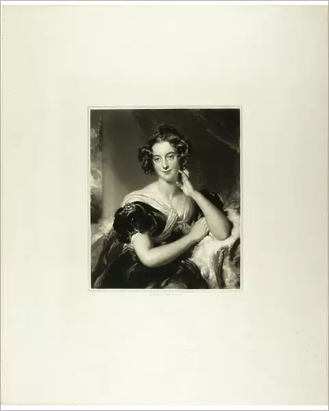 Miss Julia MacDonald, 1830 / 31. Creator: Samuel Cousins