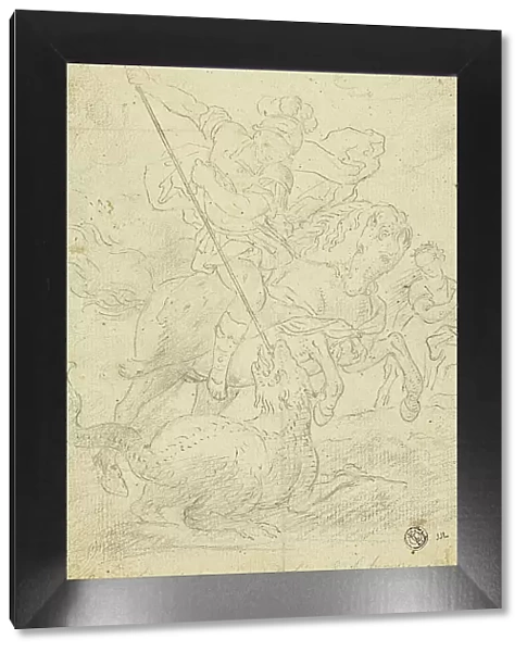 St. George and the Dragon, n.d. Creator: School or imitator of Raffaello Sanzio