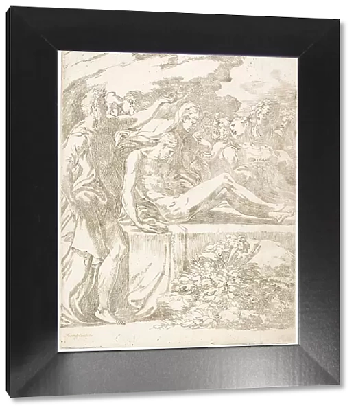 The Entombment, c.1525-35. Creator: Parmigianino