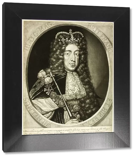 William III, King of England, 1690s. Creator: Pieter Schenk