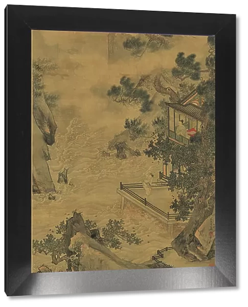 Dragon awakening in the spring. Creator: Qiu Ying (1494-1552)