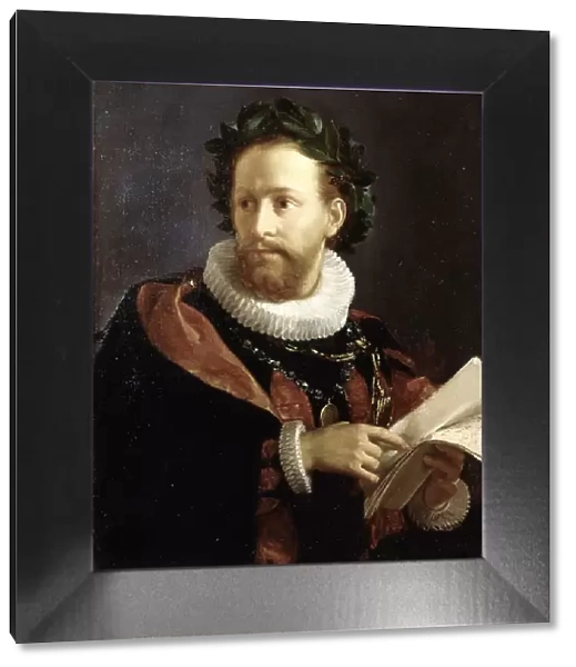 Portrait of Torquato Tasso (1544-1595), 1864. Creator: Pezzotta, Giovanni (1838-1911)