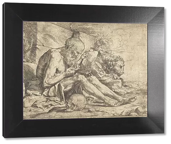 Saint Jerome Reading, c. 1624. Creator: Jusepe de Ribera