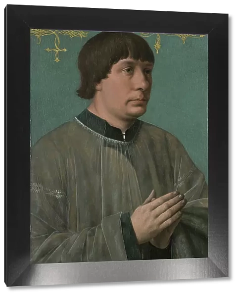 Portrait of the composer Jacob Obrecht (1453-1505), 1496. Creator: Massys, Quentin