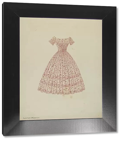 Dress, c. 1940. Creator: Lester Kausch