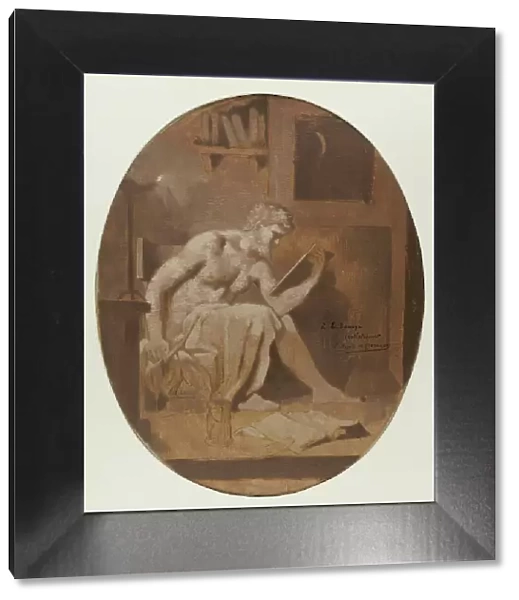L'Etude, c.1864. Creator: Pierre Puvis de Chavannes