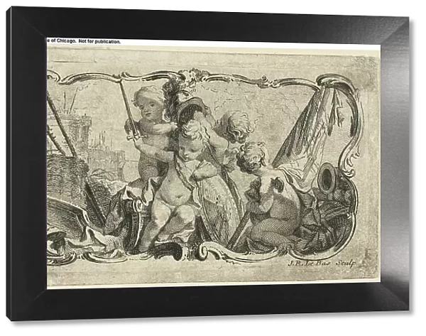 Putti at War, n.d. Creator: Jacques Philippe Le Bas