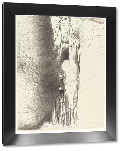Puis l'ange prit l'encensoir (And the angel took the censer), 1899. Creator: Odilon Redon