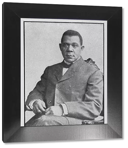 Booker T. Washington; President, Tuskegee Normal and Industrial Institute, 1911. Creator: Unknown