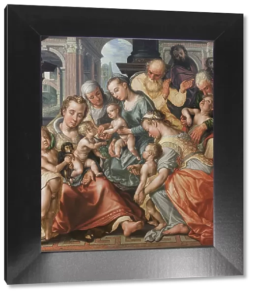 The Holy Kinship, 1567. Creator: Joachim Beuckelaer