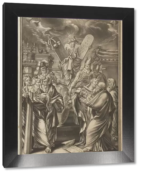 Biblia Ectypa (Pictorial Bible), 1695. Creators: Johann Christoph Weigel, Elias Christoph Heiss, Johann Jakob von Sandrart