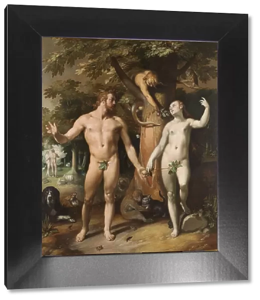 The Fall of Man, 1592. Creator: Cornelis Cornelisz van Haarlem