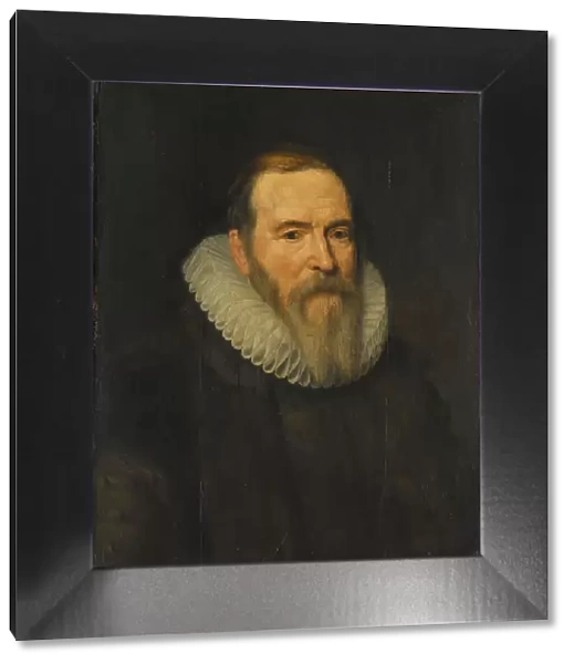 Portrait of Johan van Oldenbarnevelt, in or after c.1616. Creator: Workshop of Michiel Jansz van Mierevelt