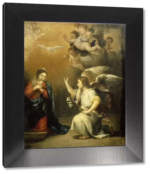 Annunciation to the Virgin, 1660-1680. Creator: Bartolomé Esteban Murillo