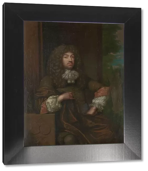 Portrait of Jan Boudaen Courten (1635-1716), lord of St. Laurens, Schellach and... 1690-1753. Creator: Caspar Netscher (copy after)