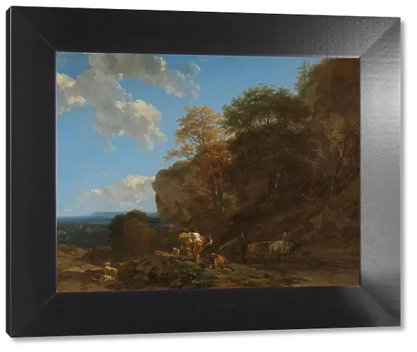 Italian Landscape, 1650-1683. Creator: Nicolaes Berchem