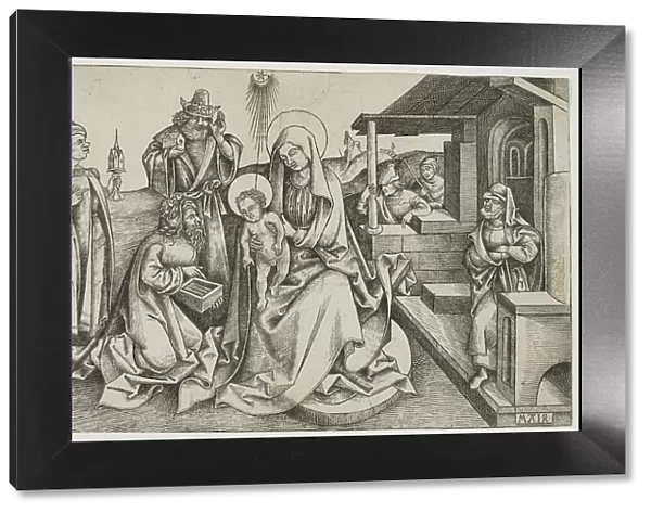 Adoration of the Magi, 1499. Creator: Mair von Landshut