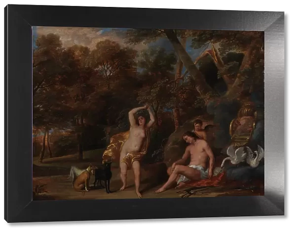 Venus Bewailing the Slain Adonis, 1650-1659. Creator: Frans Wouters