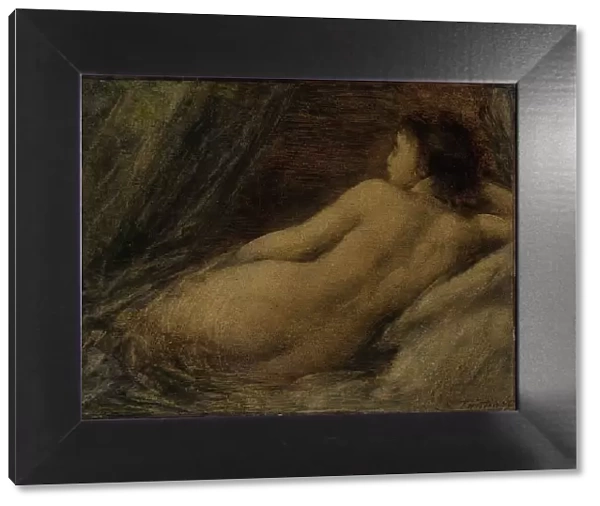Reclining Nude, 1874. Creator: Henri Fantin-Latour