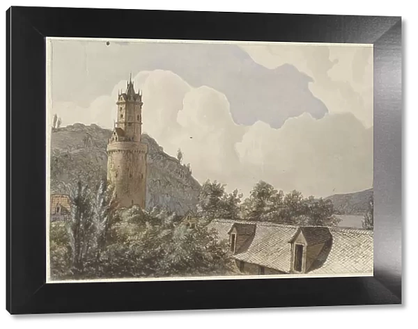 View over Andernach and the Rhine, 1820-1872. Creator: Hendrik Abraham Klinkhamer