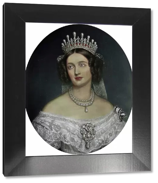 Elizabeth (1801-1873), Queen of Prussia, born Princess of Bavaria, early-mid 19th century. Creator: Joseph Karl Stieler