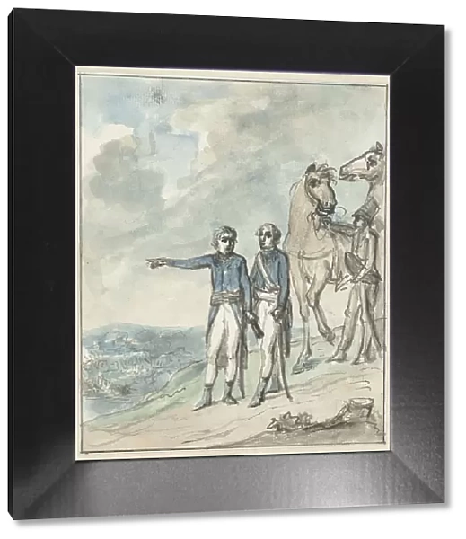 The Generals Napoleon and Berthier, 1801. Creator: Juriaan Andriessen