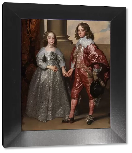 William II, Prince of Orange, and his Bride, Mary Stuart, 1641. Creator: Anthony van Dyck