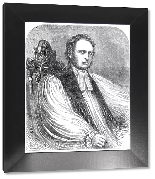 The Right Rev. Dr. Bickersteth, the New Bishop of Ripon - from a photograph by Sharpe... 1857. Creator: Unknown