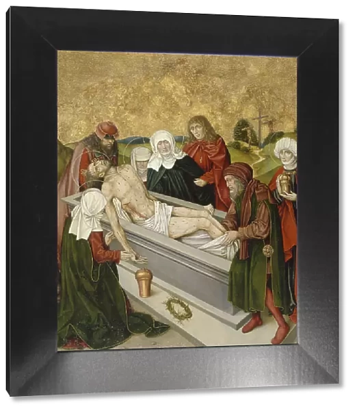 Altarpiece with the Passion of Christ: Entombment, c1480-1495. Creator: Unknown