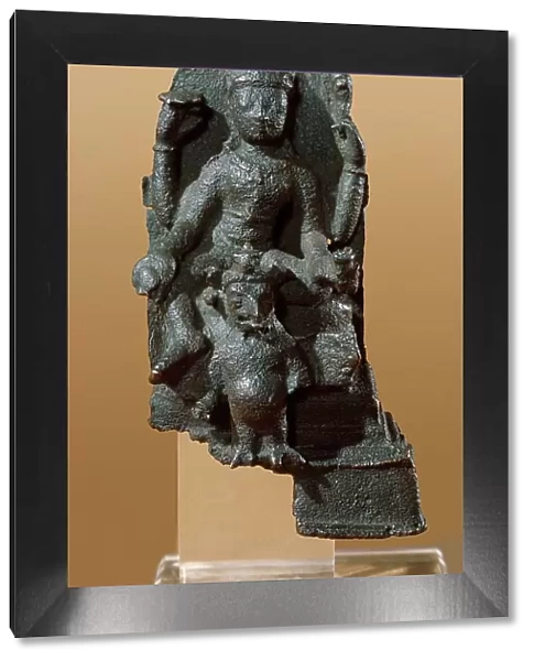 The Hindu God Vishnu on His Mount Garuda (image 2 of 2), between c.800 and c.850. Creator: Unknown