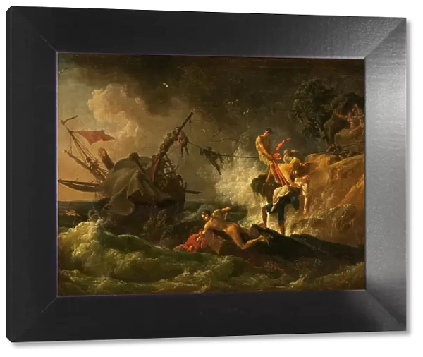 Shipwreck, mid-late 18th century. Creator: Pierre-Jacques Volaire