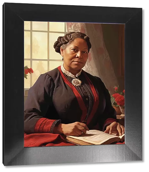 AI IMAGE - Portrait of Mary Jane Seacole, 1850s, (2023). Creator: Heritage Images